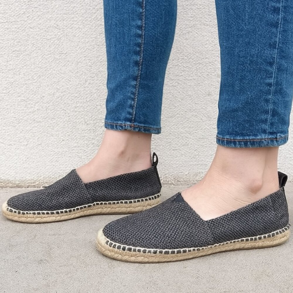 Ralph Lauren Charcoal Espadrilles